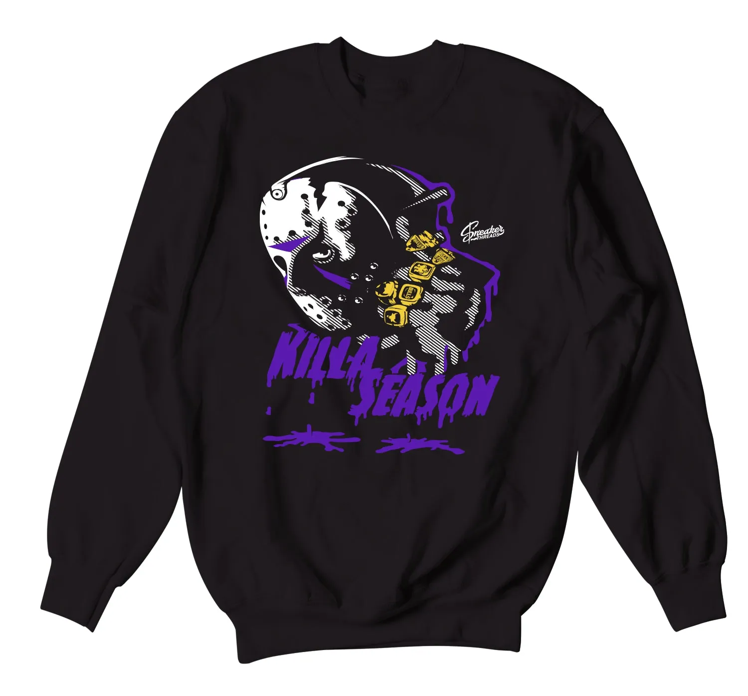 Retro 13 Court Purple Killa Season Sweater