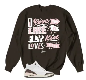 Retro 3 Neapolitan Love Kicks Sweater