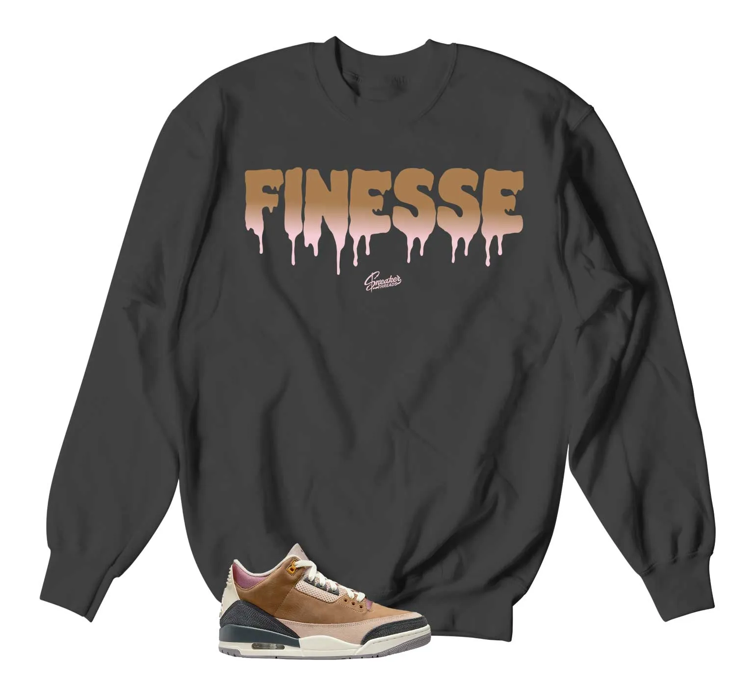 Retro 3 Winterized Sweater - Finesse - Charcoal