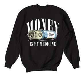 Retro 5 Bluebird Money Medicine Sweater