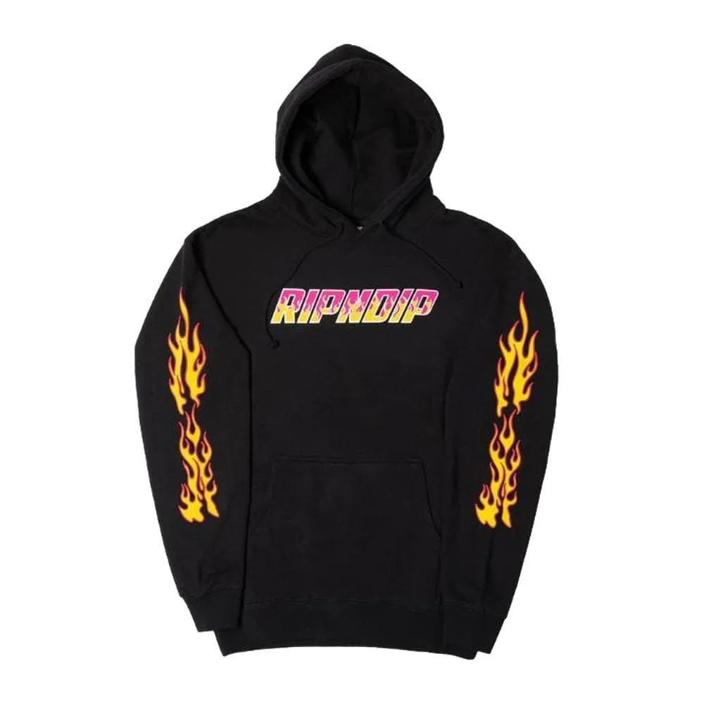 RipNDip RIPNDIP RACING HOODIE -BLACK