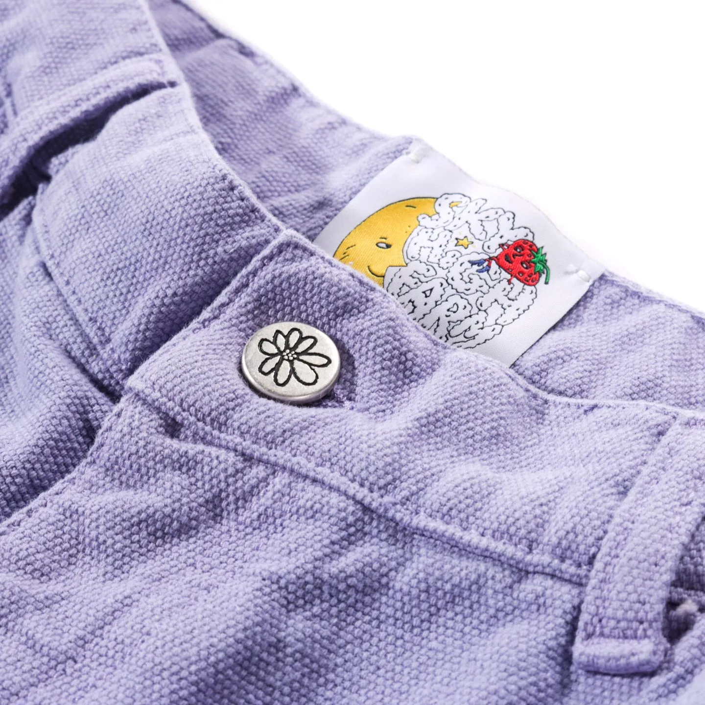 SKY HIGH FARM WORKWEAR DOUBLE KNEE PANTS LAVENDER