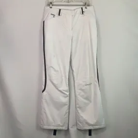 Spyderwhitewith brown trim snow pants