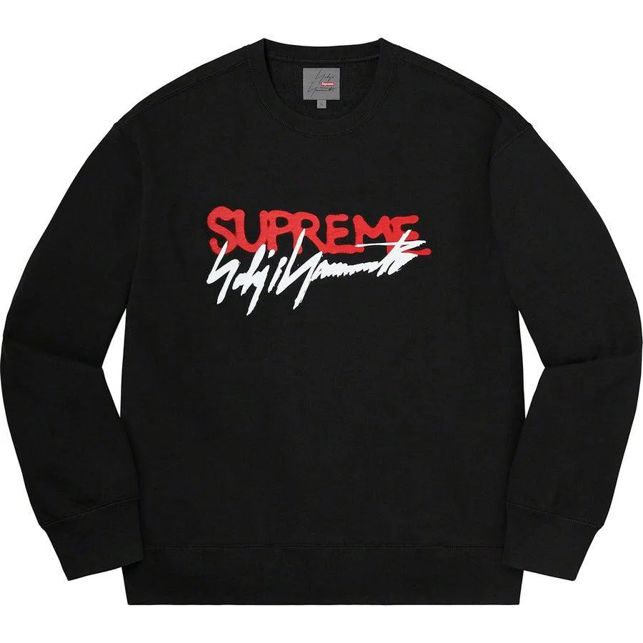 Supreme/ Yohji Yamamoto Crewneck (Black)