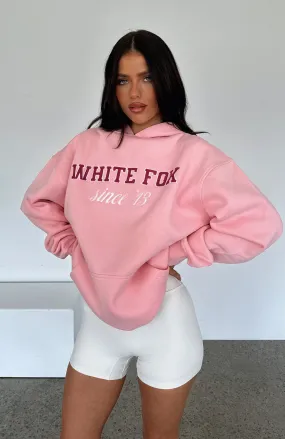 Sweet As Ever Oversized Hoodie Light Pink