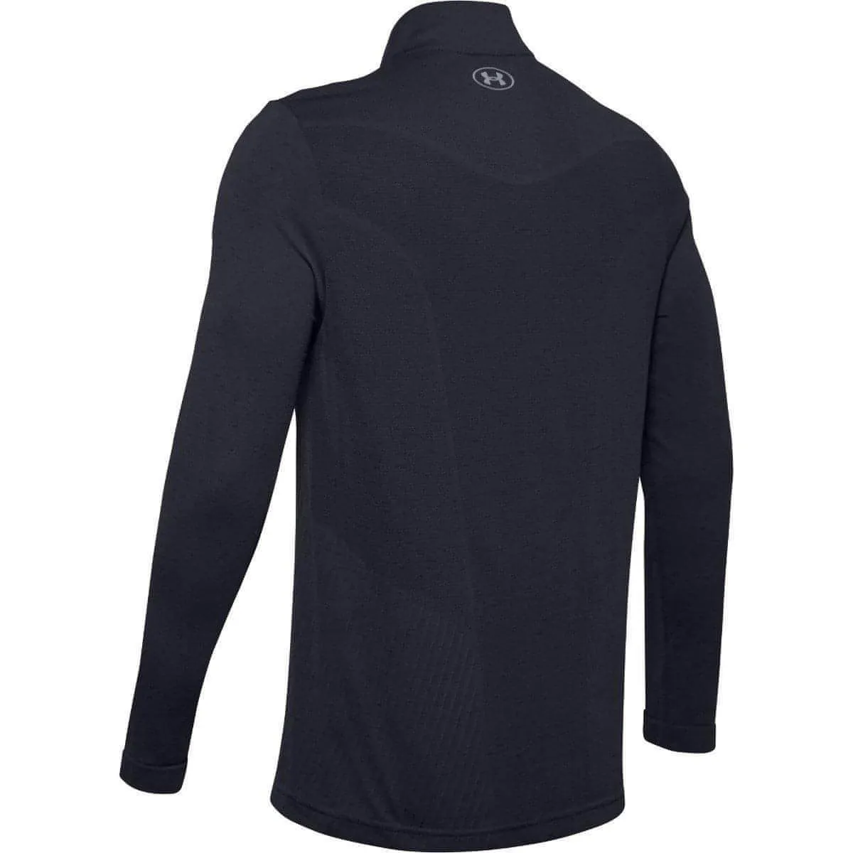 Under Armour Seamless Half Zip Long Sleeve Mens Training Top - Black