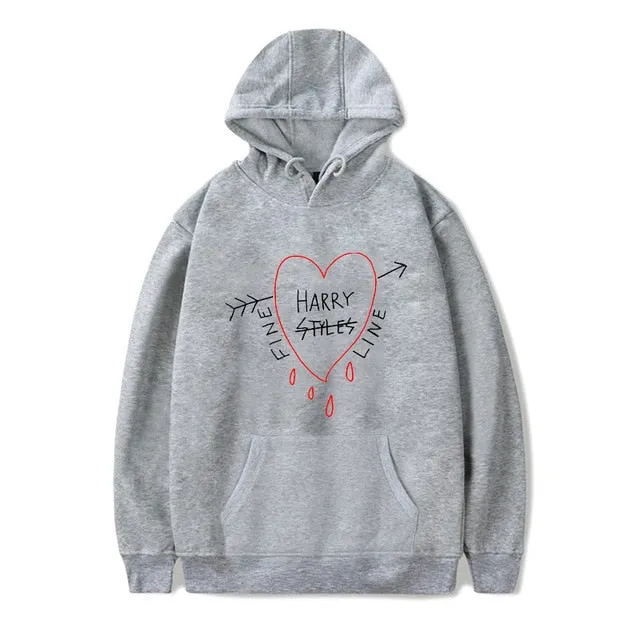 Unisex Harry Styles Hoodies Women Harajuku Sweatshirt Men Oversized Pullover Polerone Pink Tops Streetwear Clothing Bluza Damska