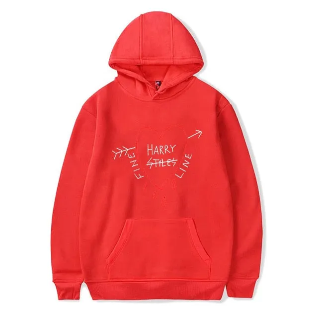 Unisex Harry Styles Hoodies Women Harajuku Sweatshirt Men Oversized Pullover Polerone Pink Tops Streetwear Clothing Bluza Damska