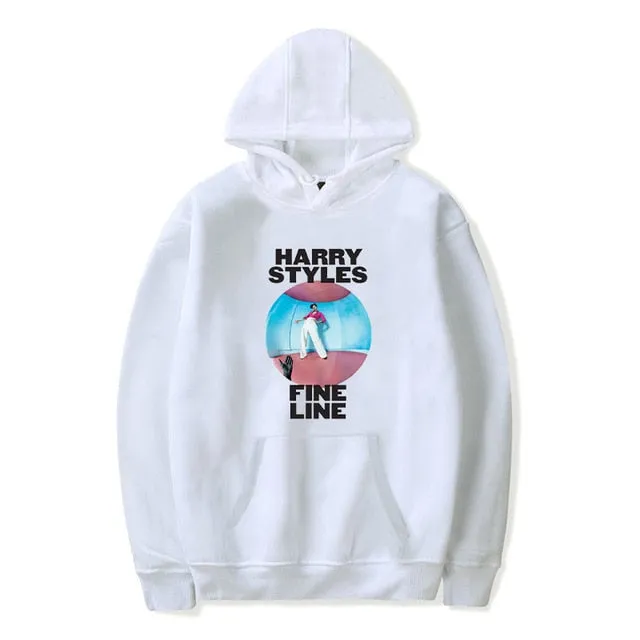 Unisex Harry Styles Hoodies Women Harajuku Sweatshirt Men Oversized Pullover Polerone Pink Tops Streetwear Clothing Bluza Damska