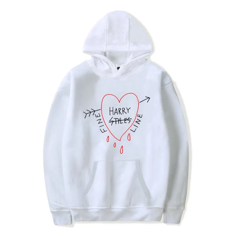 Unisex Harry Styles Hoodies Women Harajuku Sweatshirt Men Oversized Pullover Polerone Pink Tops Streetwear Clothing Bluza Damska