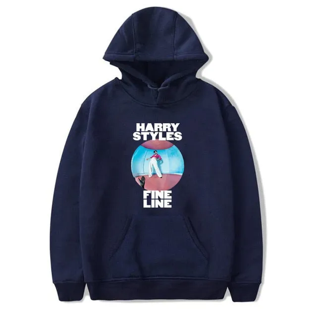 Unisex Harry Styles Hoodies Women Harajuku Sweatshirt Men Oversized Pullover Polerone Pink Tops Streetwear Clothing Bluza Damska